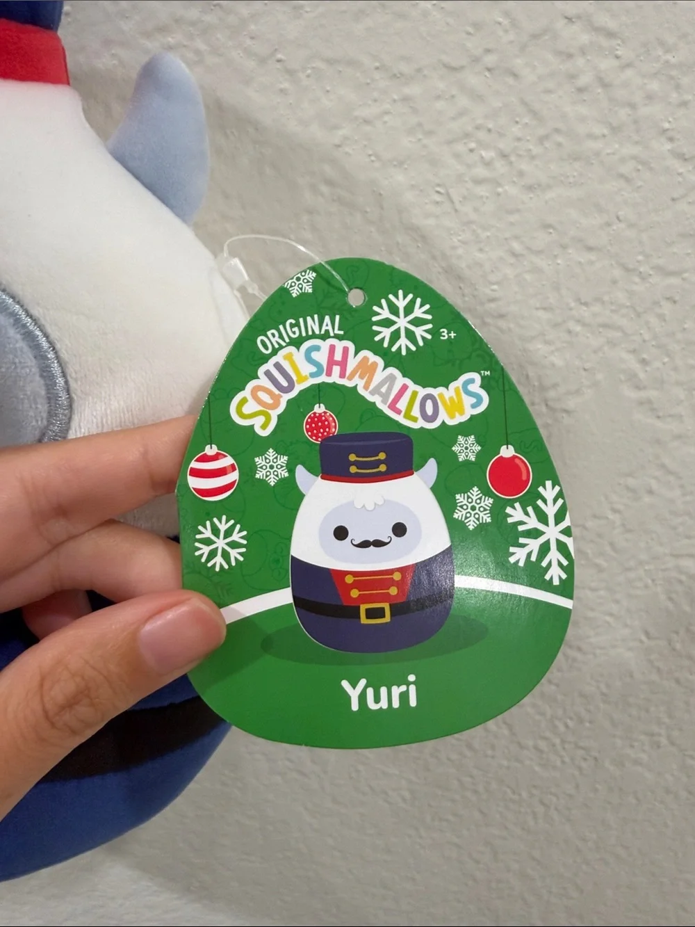 NWT Squishmallows Yuri Nutcracker Plush  Brand New 8